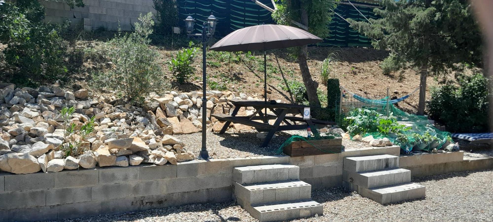 Sur La Bonnefooi Bed & Breakfast Prades-sur-Vernazobre Dış mekan fotoğraf